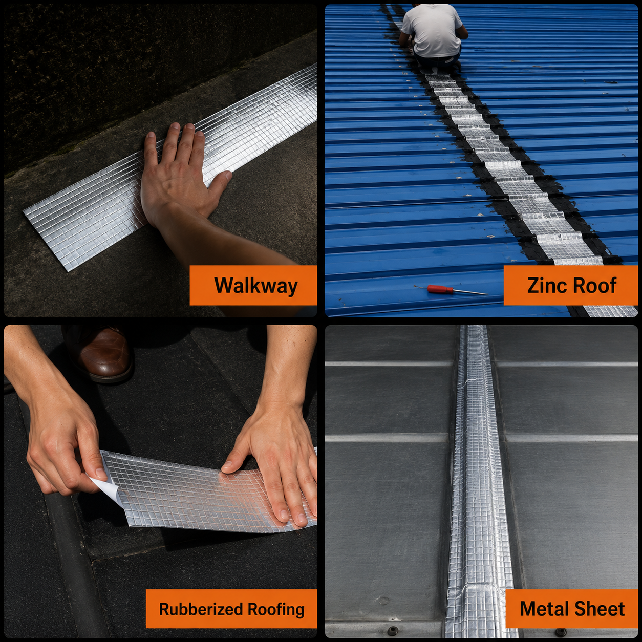 Waterproof Butyl Tape for Leakage Repair